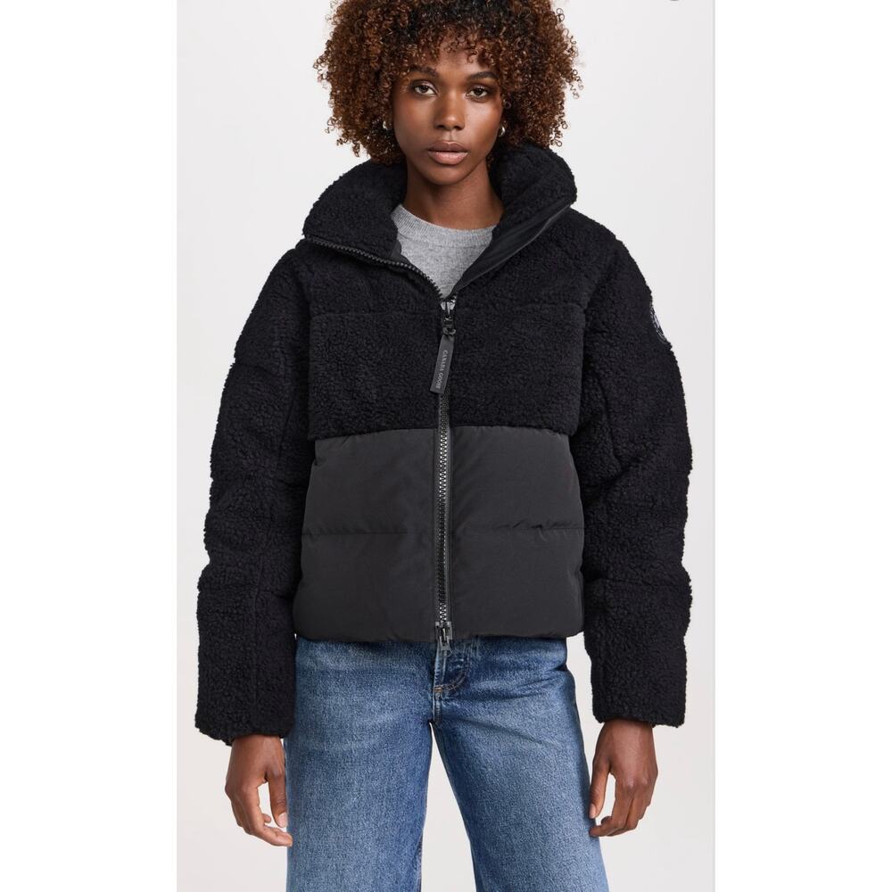 Luxurious Canada Goose Elora Puffer Jacket Black - Small NWT - Picture 4 of 9